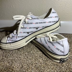 Chuck Taylor love collection leather converse